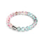 Pink Eclipse | .925 Sterling Silver | Lunar Glass Bracelet